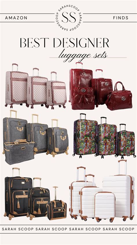designer luggage set